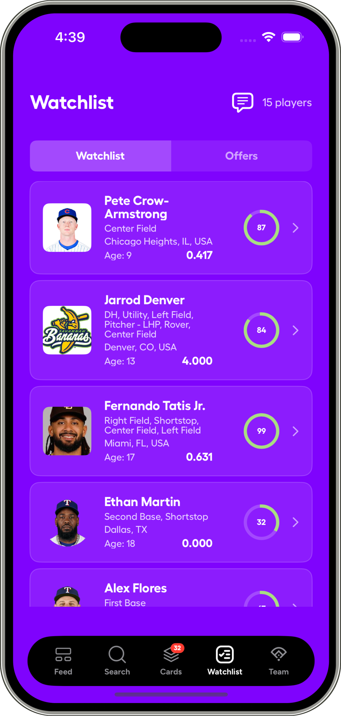 Save & Connect - Cruit App Screenshot